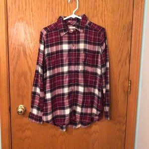 Long sleeve flannel